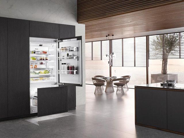 Miele MasterCool™ 11.2 Cu. Ft. Panel Ready Left Hand Integrated Upright  Freezer, Fred's Appliance