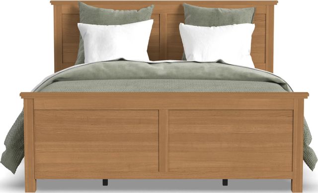 homestyles® Oak Park Brown Queen Panel Bed 7