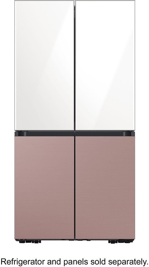 Samsung BESPOKE Champagne Rose Steel Refrigerator Bottom Panel ...