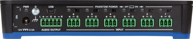 Crestron® 6-Channel USB Microphone Mixer 2