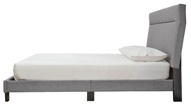 Signature Design by Ashley® Adelloni Gray Queen Upholstered Bed 2