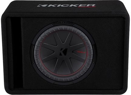 Kicker® CompR 12" Subwoofer Enclosure 0