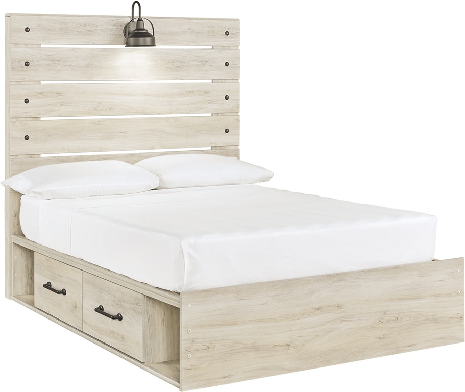 Signature Design by Ashley® Cambeck Whitewash Full Panel Bed