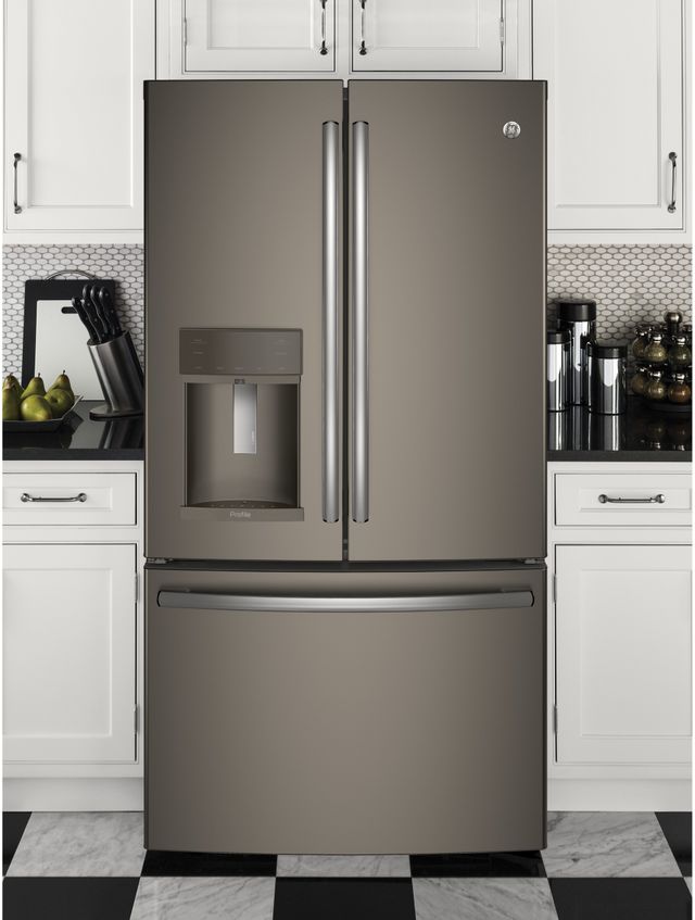 GE Profile™ 27.7 Cu. Ft. Slate French Door Refrigerator 6