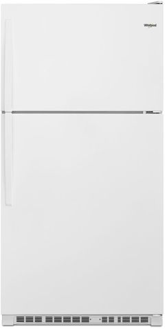 Whirlpool® 20.5 Cu. Ft. White Top Freezer Refrigerator-WRT311FZDW