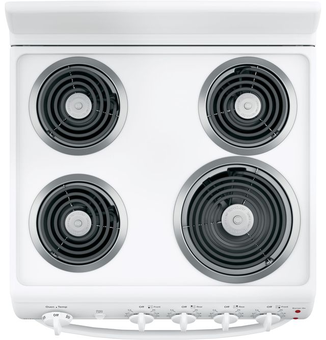 Hotpoint® 24" White Free Standing Electric Range-2