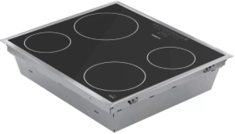 Bosch 6 Series 24" Stainless Steel Electric Cooktop 3