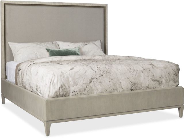 Hooker® Furniture Elixir Serene Gray Beige King Upholstered Bed