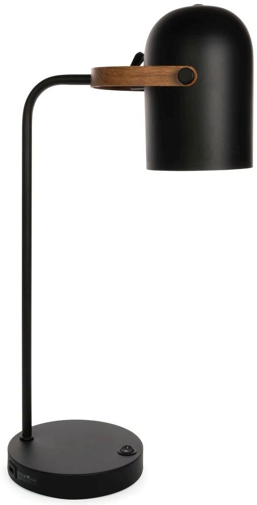 Signature Design by Ashley® Ridgewick Black/Brown Metal Desk Lamp-0