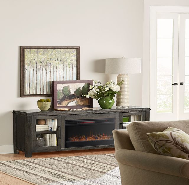Tybee Electric Fireplace Media Console-1