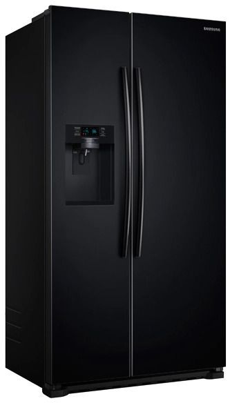 Samsung 22 Cu. Ft. Side-By-Side Refrigerator-Black 3
