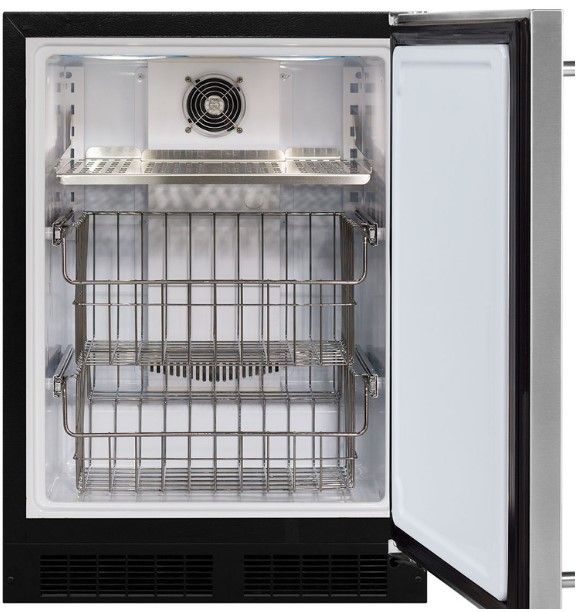 Marvel 4.7 Cu. Ft. Stainless Steel Under the Counter Freezer-2