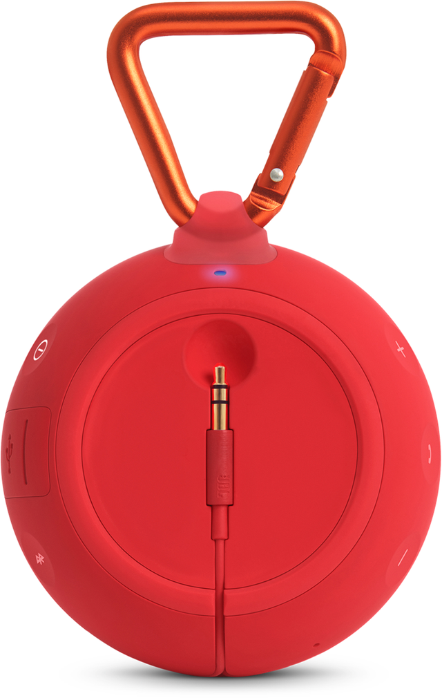 JBL® Clip 2 Red Portable Bluetooth Speaker-1