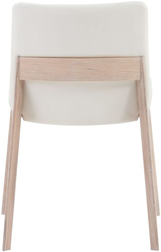 Moe's Home Collection Deco White Oak Dining Chair 3