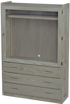 Crate Designs™ Furniture Storm TV Wall Unit with Locking Door