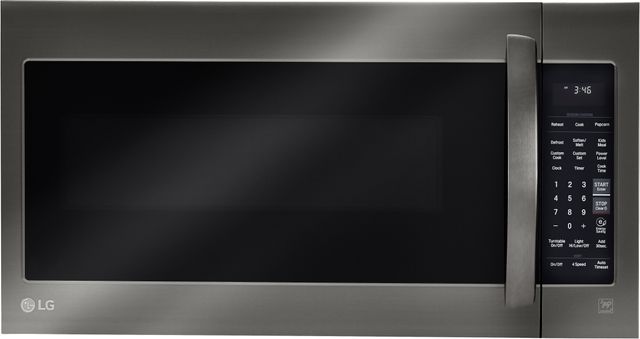LG 2.0 Cu. Ft. PrintProof™ Black Stainless Steel Over the Range Microwave-0