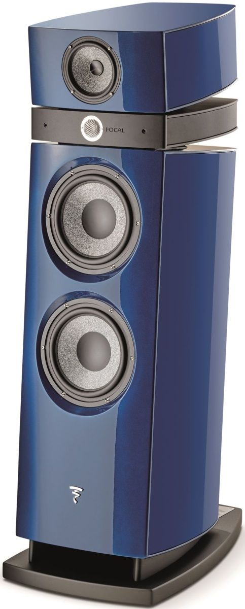 Focal® Maestro Utopia Evo Metallic Blue 11" 3-Way Floorstanding Loudspeaker 0