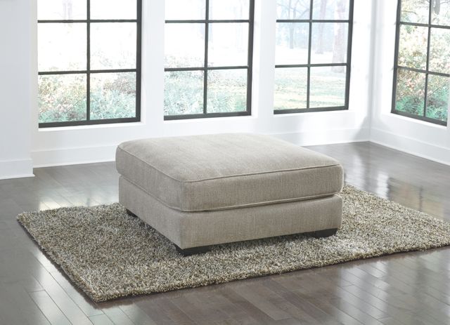 Benchcraft® Ardsley Pewter Oversized Accent Ottoman 2