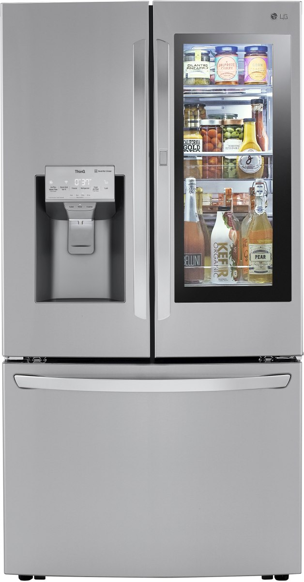 LG 29.7 Cu. Ft. PrintProof™ Stainless Steel French Door Refrigerator-LRFVS3006S