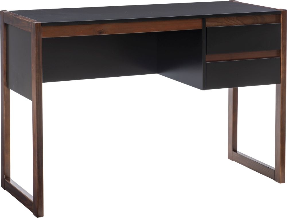 linon walnut desk