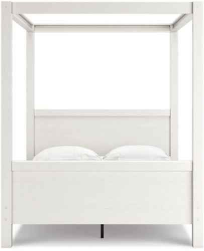 Signature Design by Ashley® Aprilyn White Queen Canopy Bed-2