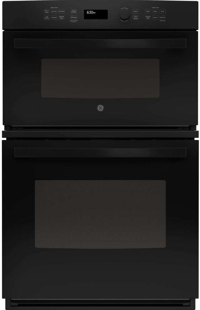 GE® 27" Black Electric Built In Combination Microwave/Oven-0