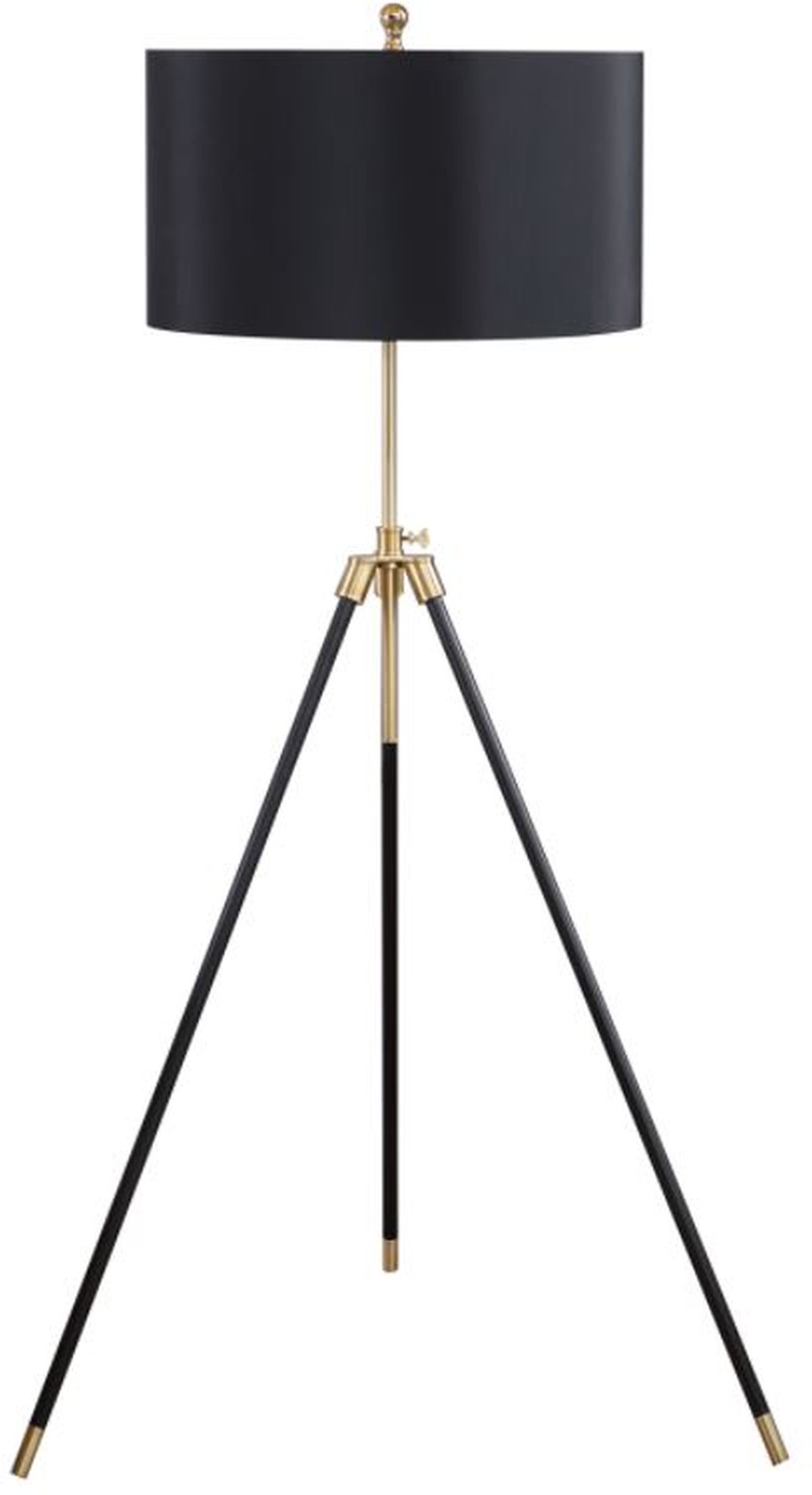 gold floor lamp tripod