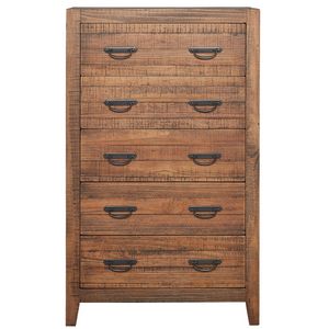 Palm Grove Rustic Brown Chest