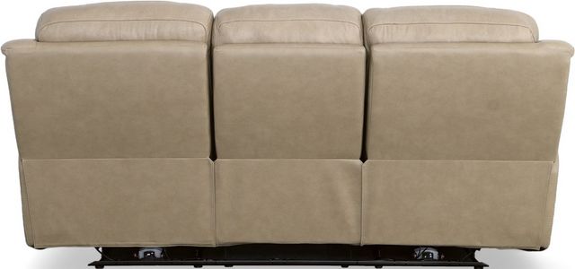 Flexsteel® Crew Pebble Power Reclining Sofa with Power Headrests and Lumbar-3