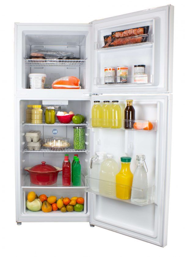 Danby® 12.1 Cu. Ft. White Top Freezer Refrigerator 1