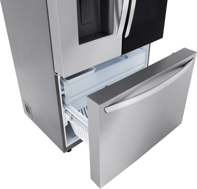 LG 25.5 Cu. Ft. PrintProof™ Stainless Steel Smart InstaView® Counter Depth French Door Refrigerator 5