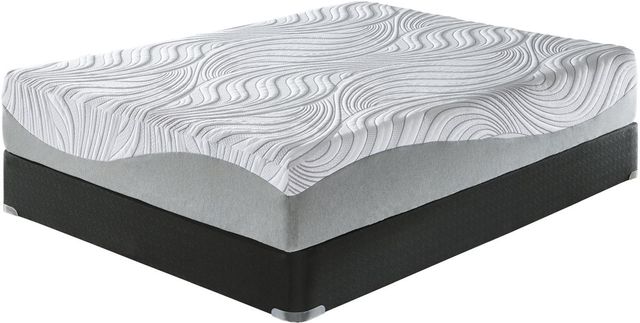 Sierra Sleep® By Ashley 12" Everest Memory Foam Medium Tight Top Queen Mattress in a Box-2