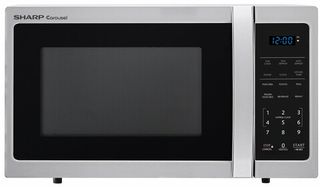 Sharp® Carousel® 0.9 Cu. Ft. Stainless Steel Countertop Microwave Oven