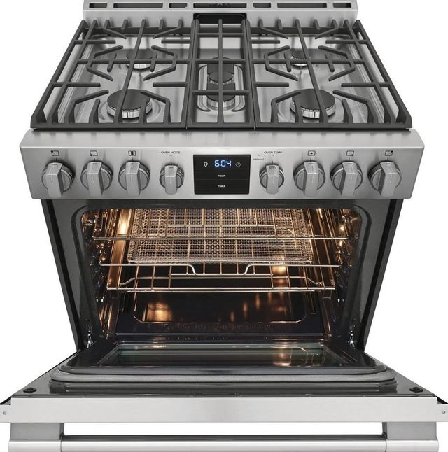 Frigidaire Professional® 30" Stainless Steel Pro Style Natural Gas Range-3