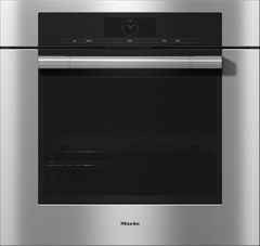 Miele 30" CleanTouch Steel Single Electric Wall Oven 