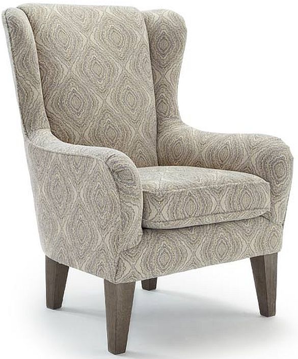 Best Home Furnishings Lorette Riverloom Wing Back Chair 1