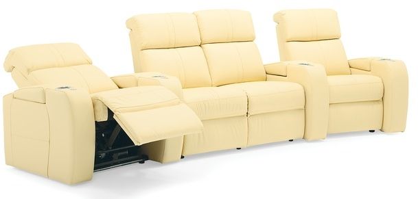 Palliser® Furniture Flicks 3-Piece Beige Theater Seating 2