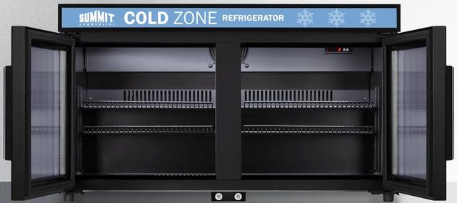 Summit® 3.2 Cu. Ft. Black Commercial Refrigerator 1