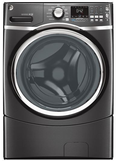 GE® Front Load Washer-Diamond Grey 0