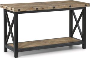 Flexsteel® Carpenter Black/Light Brown Sofa Table