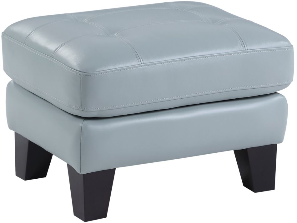 Aqua on sale storage ottoman