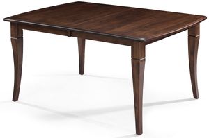 Archbold Furniture Amish Crafted 60" Bow End Dining Table