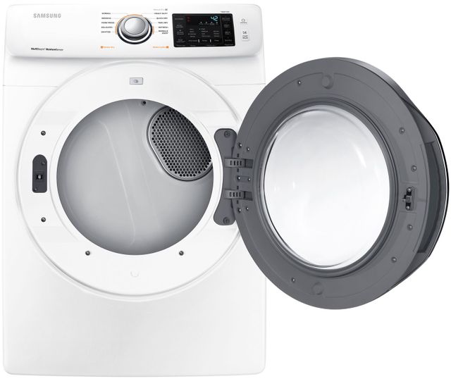 Samsung White Front Load Electric Dryer 1