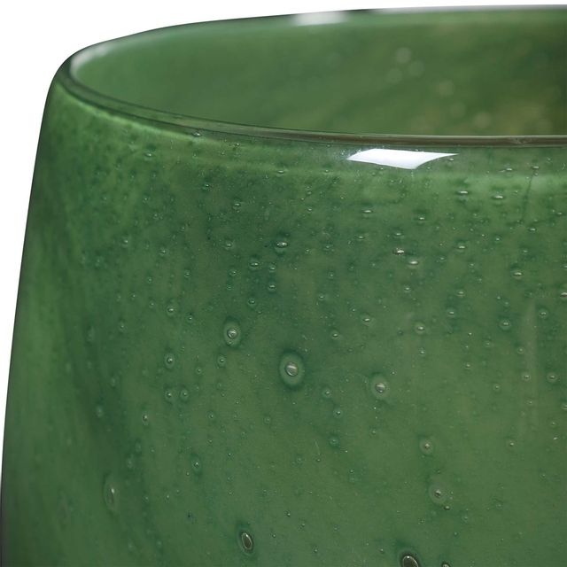 Uttermost® by Carolyn Kinder Matcha 2-Piece Green Glass Vases-1