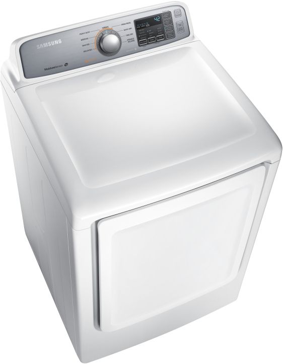 Samsung 7.4 Cu. Ft. White Electric Dryer 2