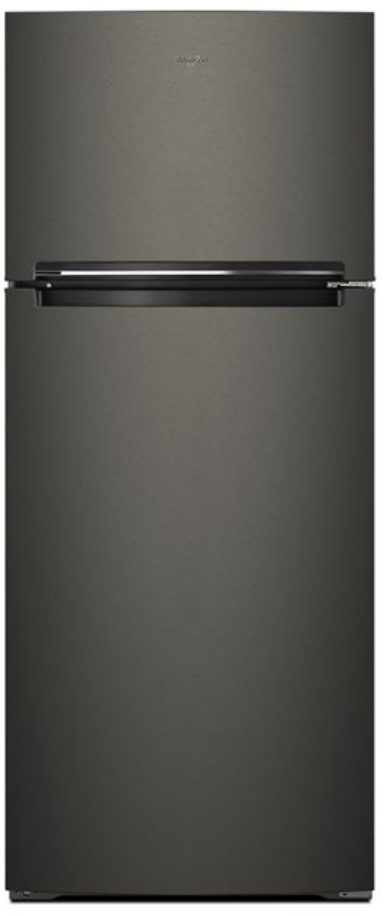 whirlpool silver refrigerator