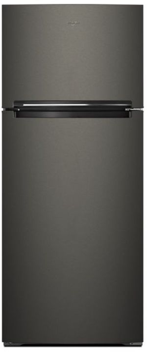 Whirlpool 17.6 Cu. Ft. Black Stainless Steel Top Freezer Refrigerator