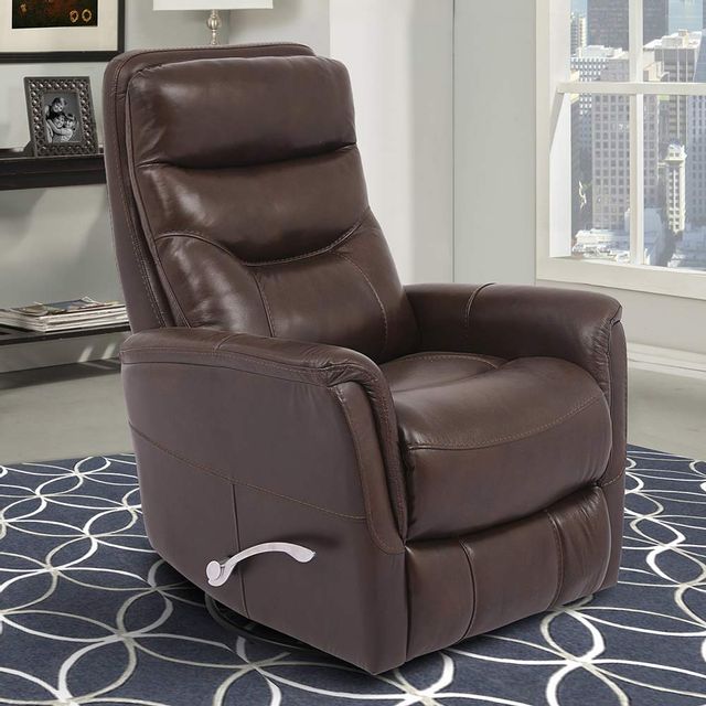 Parker House Gemini Robust Leather Swivel Glider Recliner-3