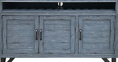 Signature Design by Ashley Jainworth Accent Cabinet Antique Blue