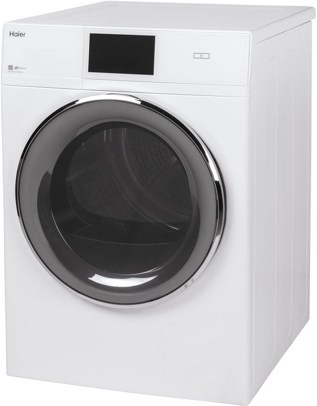 Haier 4.3 Cu. Ft. White Front Load Electric Dryer 6
